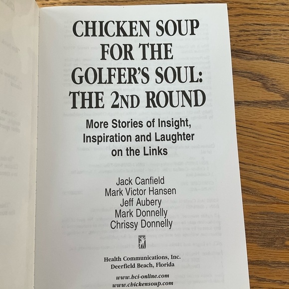 👀4/$25 Chicken Soup for the GOLFER’S Soul, The Second Round - Picture 3 of 8